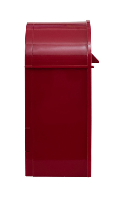 Fuglehus postkasse rød